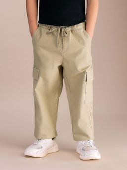 U.S. POLO ASSN. - Kids Boys Textured Relaxed Fit Cargos