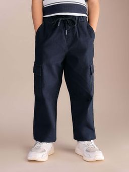 U.S. POLO ASSN. - Kids Boys Textured Relaxed Fit Cargos