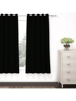 Story@Home - Black Out 1 pc Window Curtain-5 feet