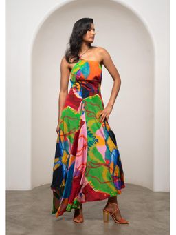 Advait - Multi-Color Sorel Evening Maxi Dress
