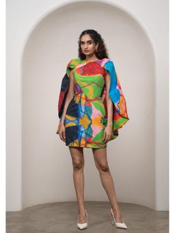 Advait - Red Sorel Short Dress