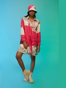 Soup by Sougat Paul - Coastal Vibe A Line Mini Dress