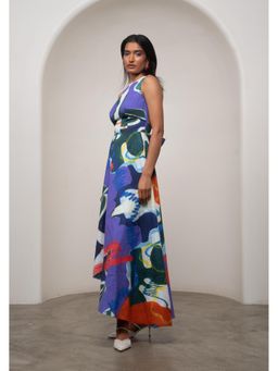 Advait - Red Varen Tie-Up Dress