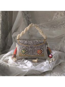 Adwita - Multi Meenakari Clutches Bag