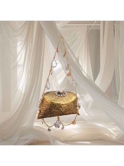 Adwita - Aysha In Antique Gold Sling Bag