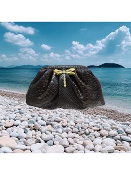 Adwita - The Dragonfly Brown Pouchette Bag