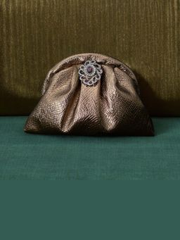 Adwita - Victorian Bronze Gold Pouchette