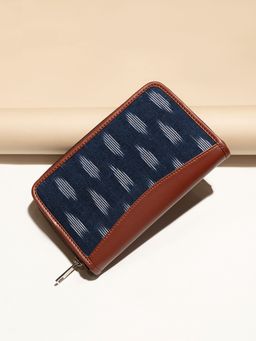 Zouk - Ikat Jet Blue Chain Wallet