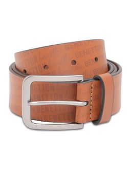 United Colors of Benetton - Men Casual Tan Basilica Leather Belt