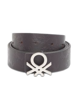 United Colors of Benetton - Men Reversible Brown Vicens Leather Belt