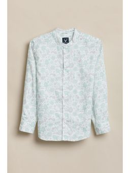 Allen Solly - Boys White Floral Casual Shirt