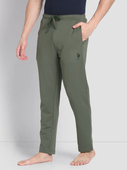 U.S. POLO ASSN. - Olive Green High Stretch AR001 Track Pants