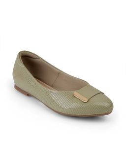 PEPPER - Women Green Ballerina