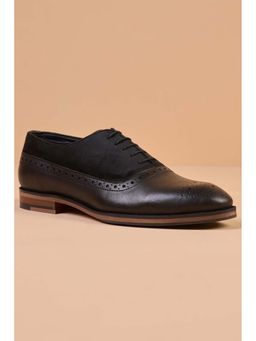 TASVA - Men Black Brogues