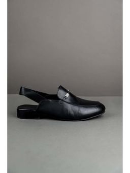 TASVA - Men Black Sandals