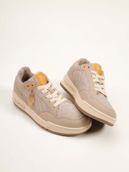 WROGN - Men Beige Sidecar Dune Sneakers