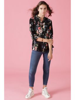 Gipsy - Black Rayon Top