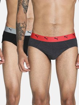 Puma - Stretch Briefs-Multi-Color (Pack of 2)