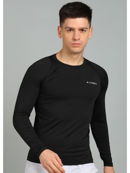 Kobo - Compression T-Shirt with Stretchable Mesh Gym Running Multi Sport