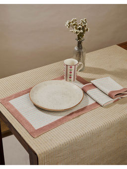 Fabindia - Kalpi Cotton Hand Block Printed Mat - Set of 6