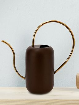 At Home by Nilkamal - Metal Watering Can Brown