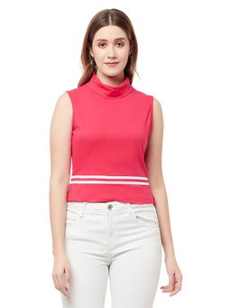 Glito - Pink Cotton Stripes Top