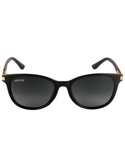 Voyage - Black Oval Sunglasses-P137MG3172
