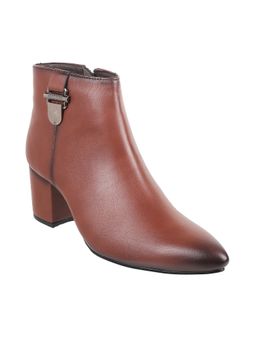 Mochi - Maroon Synthetic Solid Casual Boots