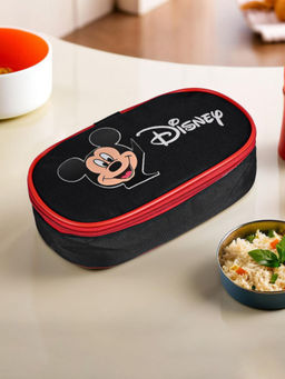 Kuber Industries - Black Lightweight & Easy To Clean Lunch Bag