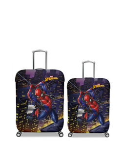Kuber Industries - Multi-Color Marvel Spiderman Luggage Covers (Pack of 2)