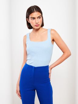 LC WAIKIKI - Square Collar Plain Cotton Womens Singlet