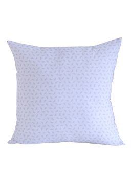 Maspar - Essentials Heather 130 GSM Cotton White Print Large Cushion
