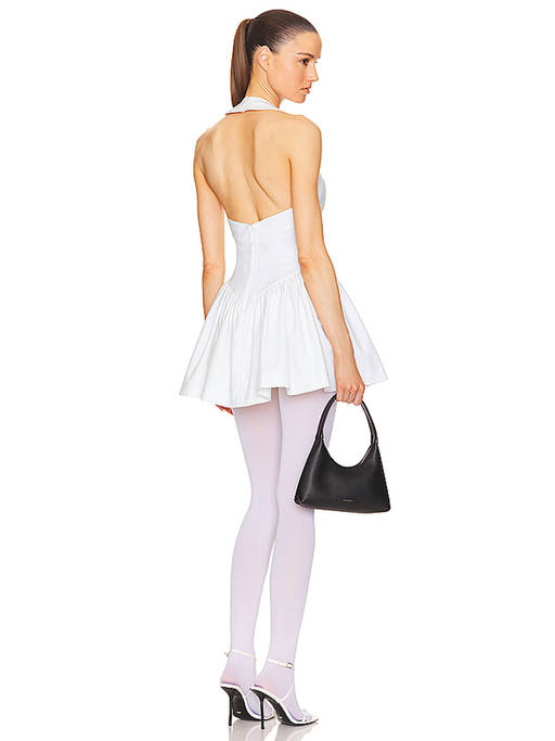 Buy Helsa Faille Halter Mini Dress (L) Online