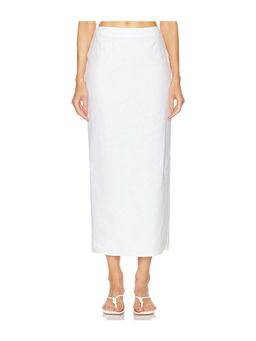 Helsa - Linen Maxi Skirt