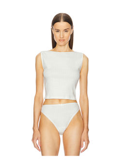 Helsa - Pointelle Muscle Tank