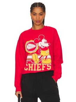 Junk Food - Chiefs Mickey Crewneck