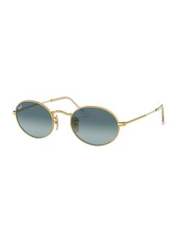 Ray-Ban - 0RB3547 Blue Icons Oval Sunglasses - 54 mm