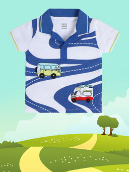 MINI KLUB - Baby Boys White Polo T-shirts