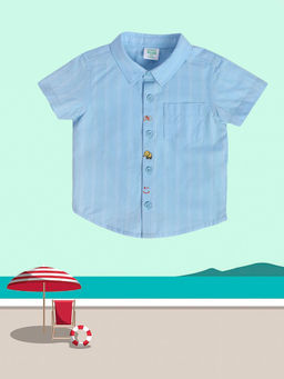 MINI KLUB - Baby Boys Blue Shirt