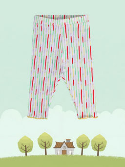 MINI KLUB - Baby Girls White Legging