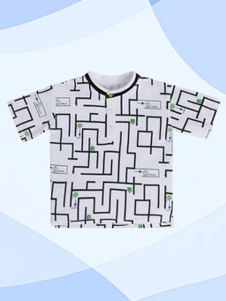 MINI KLUB - Kids Boys White T-Shirt