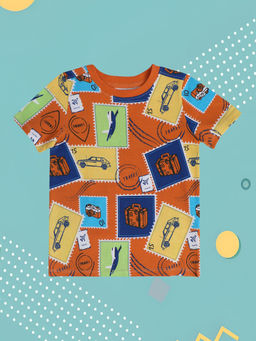 MINI KLUB - Kids Boys Orange T-Shirt