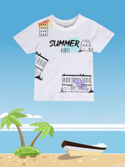 MINI KLUB - Kids Boys White T-Shirt