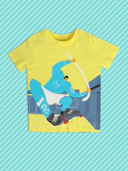 MINI KLUB - Kids Boys Yellow T-Shirt