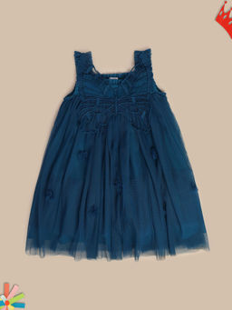 MINI KLUB - Kids Girls Blue Dress