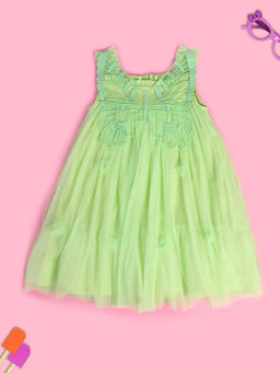 MINI KLUB - Kids Girls Green Dress