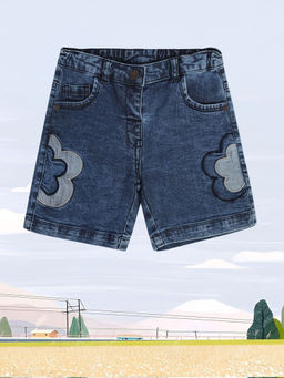 MINI KLUB - Kids Girls Blue Shorts