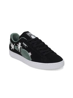 Puma - Suede Black Ripndip Unisex Black Sneakers