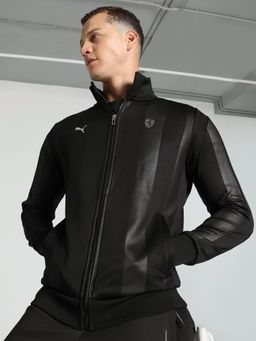 Puma - Ferrari Style T7 Men Black Track Jacket
