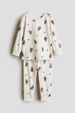 H&M - Boys Multi-Color Printed Cotton Pyjamas
